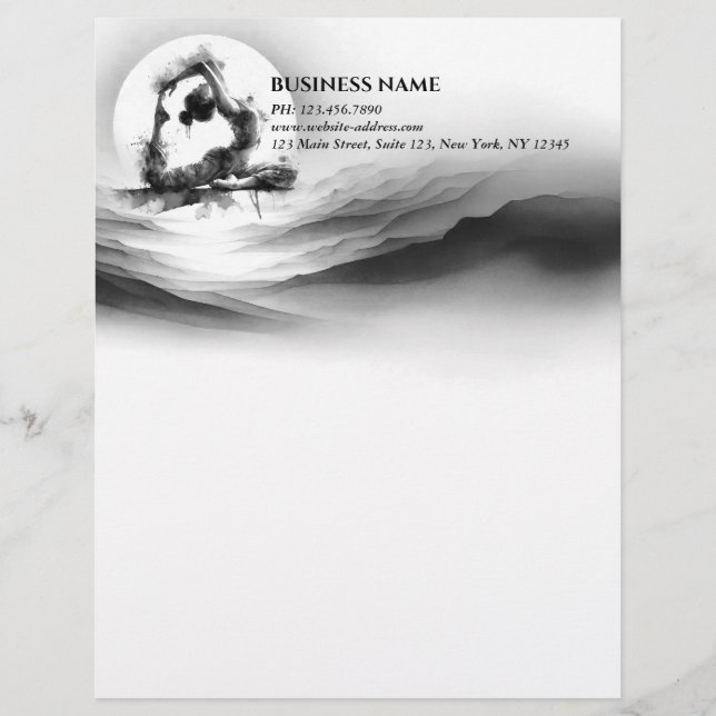 Membrete Reiki de yoga de una pierna de paloma de pichón de (Anverso)