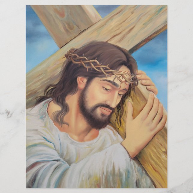 Membrete Religión cristiana Jesucristo (Anverso)