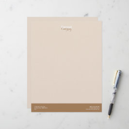 Membrete Restauración Gourmet