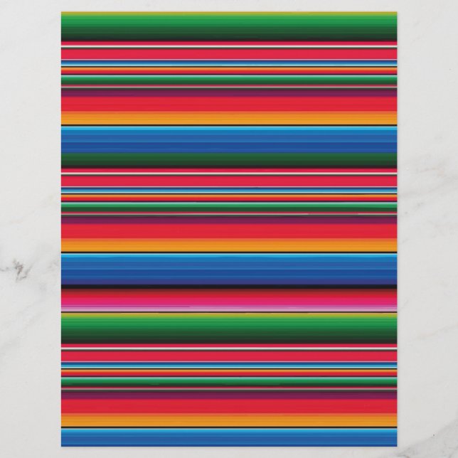 Membrete Ropa Serape Saltillo (Anverso)