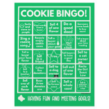 Scouting - Bingo de Cookie Booth en Letterhead