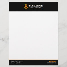 Membrete Servicio de control de plagas