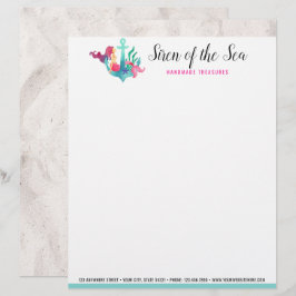 Membrete Sirenita en la arena acuática náutica