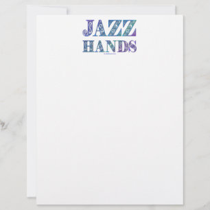 Membrete SlipperyJoe's musical de Broadway Jazz Hands queer