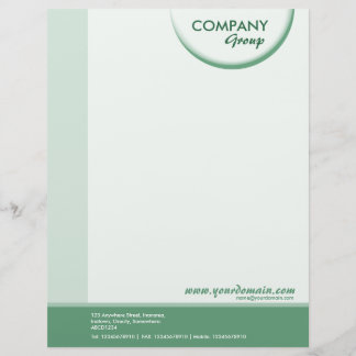 Membrete Sombra creciente - Tonos verdes 02
