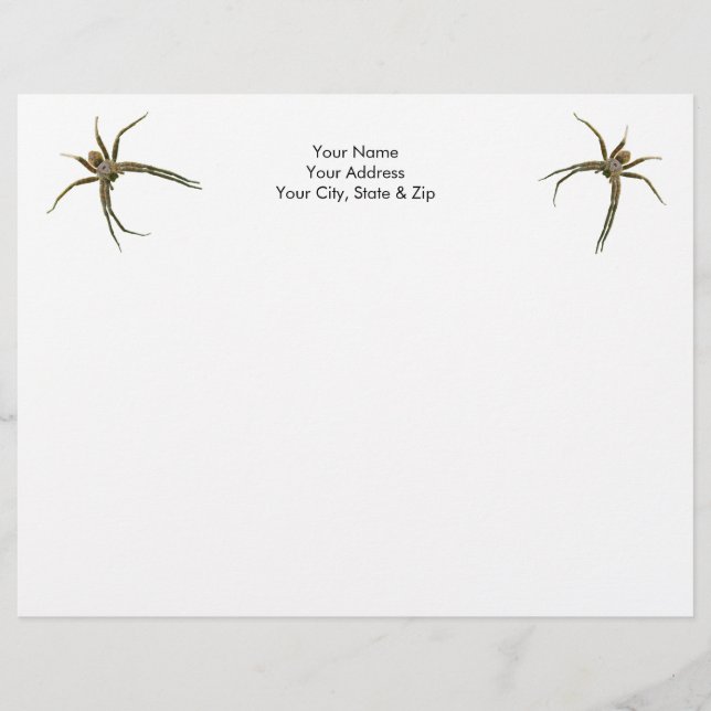 Membrete Spider (Anverso)