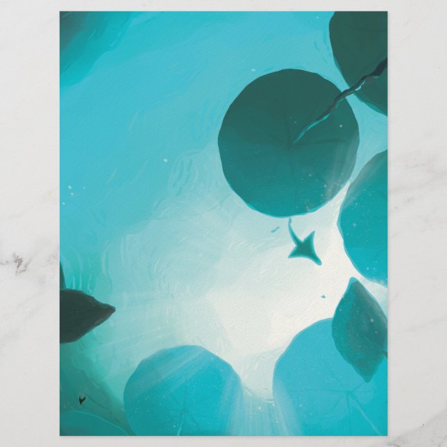 Membrete Subnautica - Aquatic Ballad (Anverso)