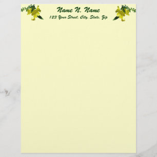 Membrete Sundrop Primrose Series Lethead