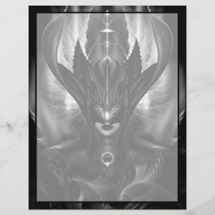 Membrete Taidushan Sai Talons Of Time BlackSun Letterhead