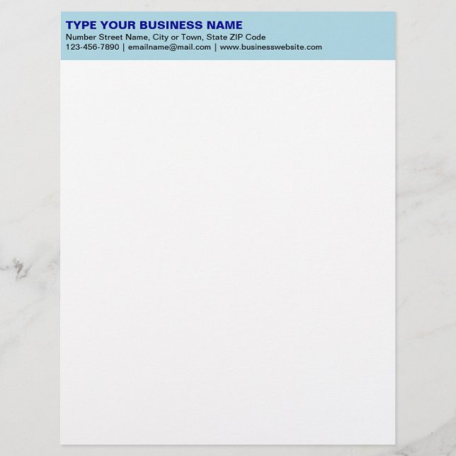 Membrete Textos planos alineados a la izquierda sobre el tí (Anverso)