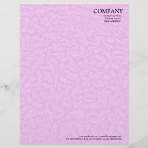 Membrete Textura de subcrecimiento flojo - rosa