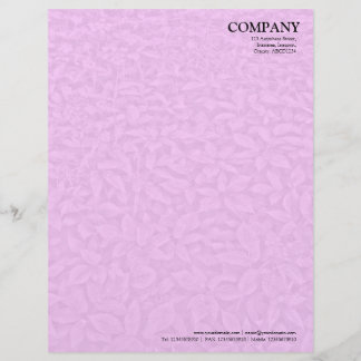 Membrete Textura de subcrecimiento flojo - rosa