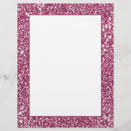 Membrete Textura gráfica de brillo rosa falso