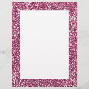 Membrete Textura gráfica de brillo rosa falso