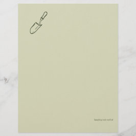 Membrete The Trowel -Botanists Pause- Minimalist