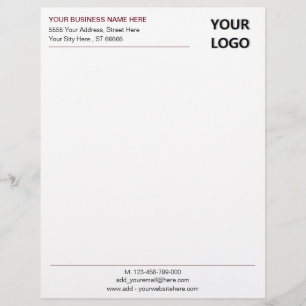 Membrete Titular personalizado de Office con logotipo profe