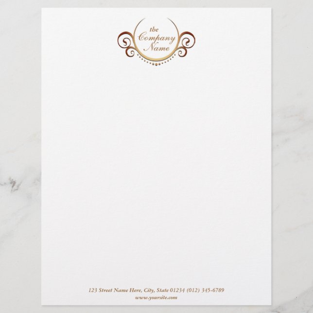 Membrete Tono de cobre (Anverso)