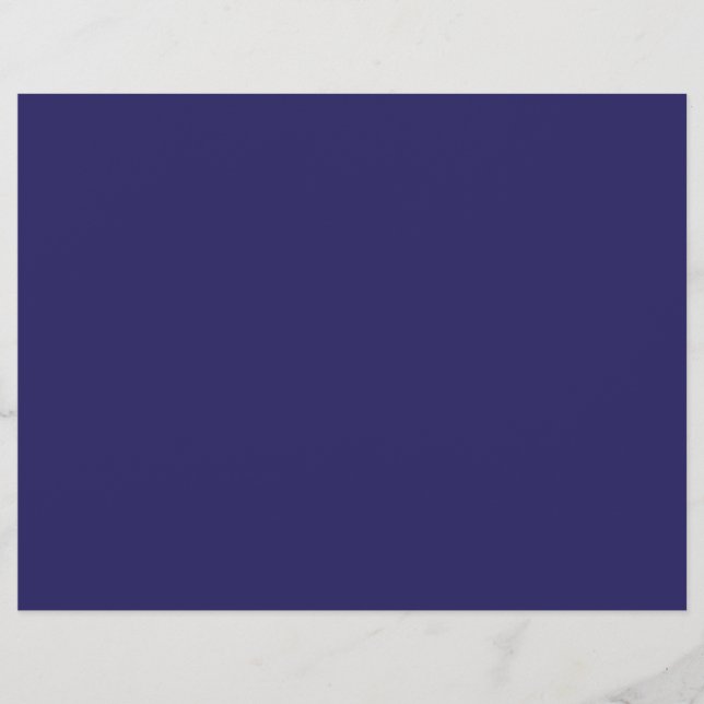 Membrete un fondo azul con un reloj (Anverso)