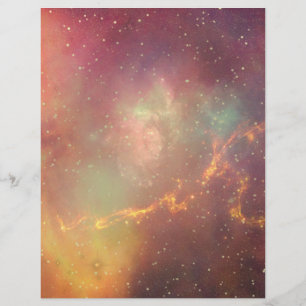 Membrete Universo del cosmos de la vía láctea de la galaxia