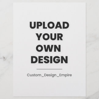 Membrete Upload Your Own Design Here | Custom Template