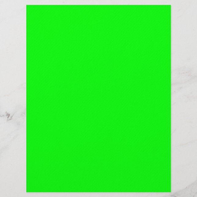 Membrete Verde Brillante (Anverso)
