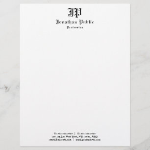Membrete Viejo texto del vintage simple elegante clásico