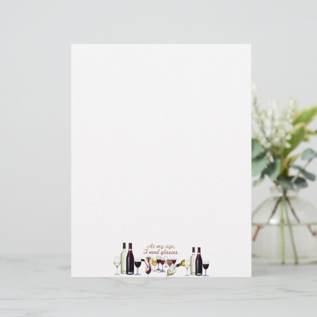 Membrete Vino de SlipperyJoe's Wine Glasses vino fermentado (Anverso de pie)