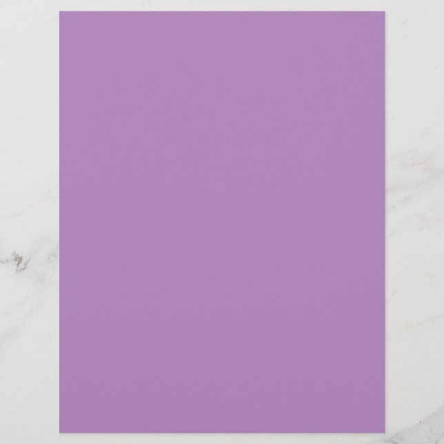 Membrete Violeta africana (color sólido) (Anverso)
