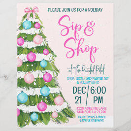 Membrete Visita y compras 8.5 x 11 Volante