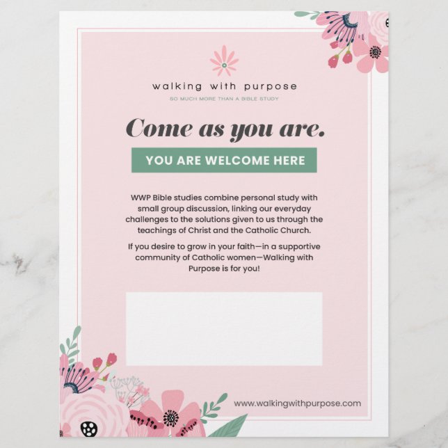 Membrete Volante promocional de WWP (Anverso)