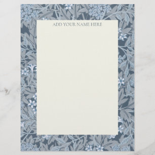 MEMBRETE WILLIAM MORRIS LETTERHEAD CON "JASMINE"