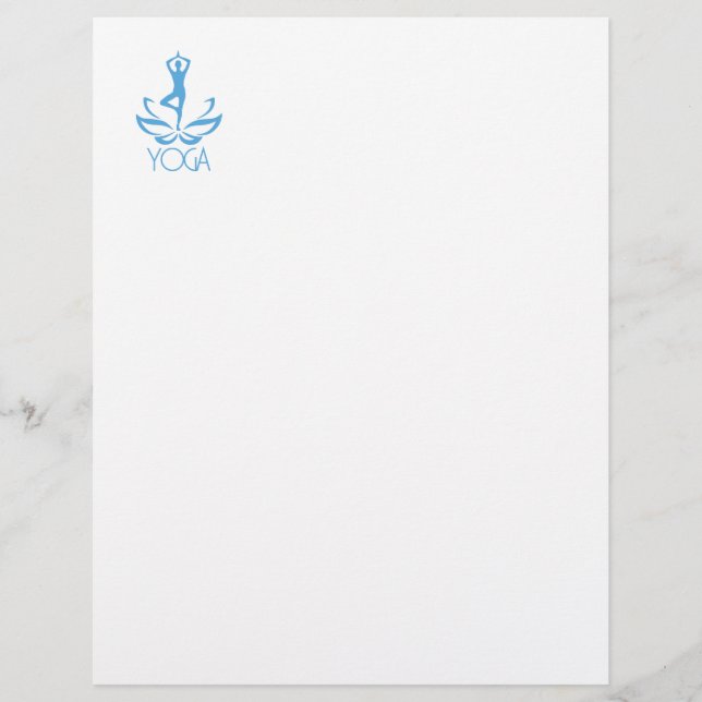 Membrete Yoga (Anverso)