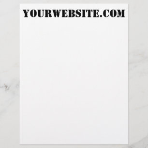Membrete YourWebSite.com