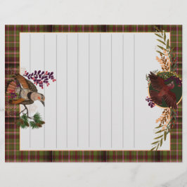 Membrete Yuletide Greetings Northern Flicker