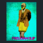 Meme de Arte Pop Grunge Slip<br><div class="desc">Como de costumbre, mis extravagantes ideas me golpearon de la nada, y esta no es la excepción. Me emocionó saber que la mayoría de las ideas de Freudian Slip no involucran al Sr. Freud en realidad usando un resbalón, así que tuve que correr con él. Fue un gran éxito con...</div>