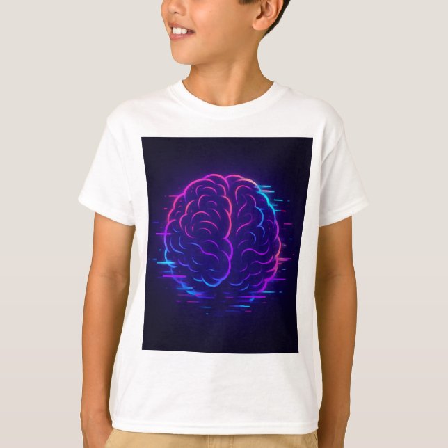 Meme de la camiseta de Neon Brain Kids (Anverso)