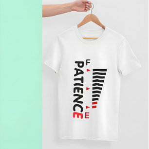 Meme de la camiseta "No queda paciencia" - Diversi