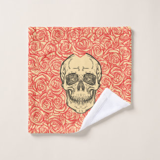 ¡Memento Mori! Calavera y Rosas, mano dibujada