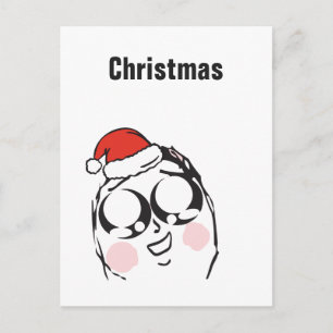 Memes de Navidad Anime Le Me texto personalizado E