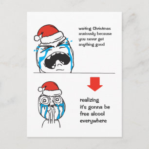 Memes de Navidad Le Me texto personalizado EDITABL