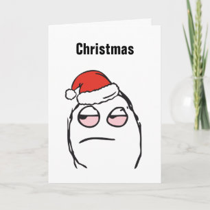 Memes de Navidad Troll sin impresionar Personaliza