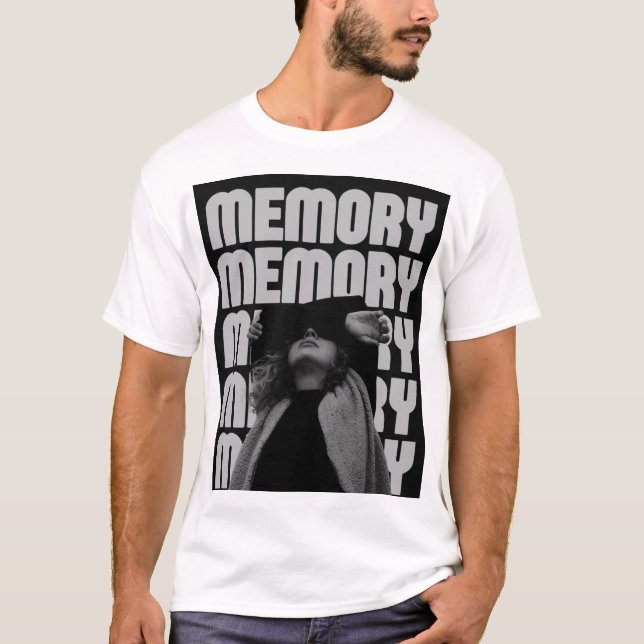 MEMORIA. CAMISETA CON TEXTO IMPRESO (Anverso)