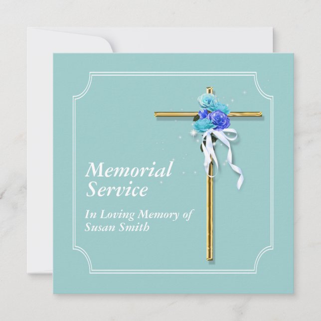 Memoria de invitación de invitación al servicio co (Anverso)