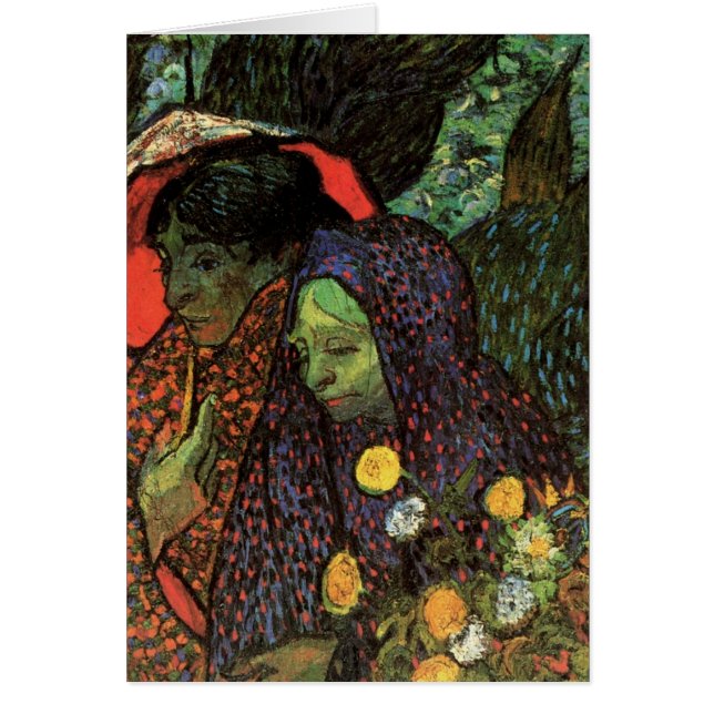 Memoria del Jardín en Etten por Vincent van Gogh (Frente)