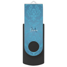 Memoria USB atractiva moderna del damasco de la