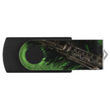 Clarinet negro y verde