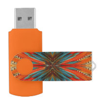 Memoria USB de las plumas
