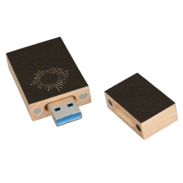 Memoria USB De Madera Alfabeto de código Morse