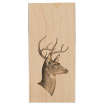 Buck Head USB Wooooke Flash Drive