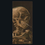 Memoria USB De Madera Calavera con arte Vicente van Gogh<br><div class="desc">Vicente van Gogh (Holandés, 1853 - 1890) Calavera de un esqueleto con cigarrillo en llamas, 1885-86, Aceite sobre lienzo sin marco: 32 cm × 24, 5 cm (13 in × 9, 6 pulgadas) Trabajo inicial de Vincent van Gogh. Este pequeño cuadro forma parte de la colección permanente del Museo Van...</div>